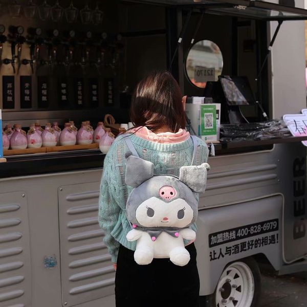 

love cartoon plush backpack shoulder bag crossbody backpack children girls