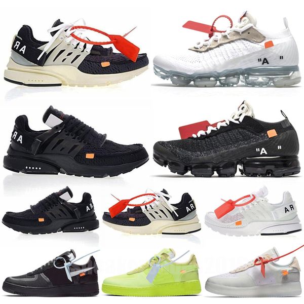 

off prestos white running shoes mac volt green black 90s fly racer chaussures designer zapatos triple blue mens sneakers
