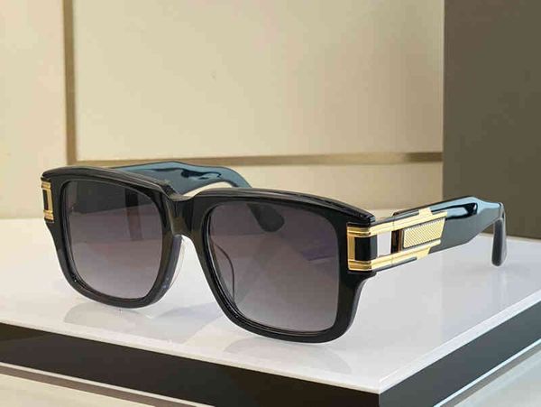 

sunglasses for men women grandmaster two summer style anti-ultraviolet retro plate full frame fashion glasses random box, White;black