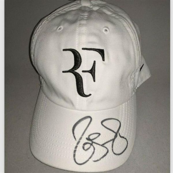

roger federer signed signatured autographed cap hats size adjustable  fit all224i