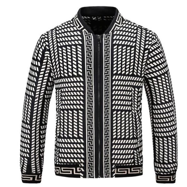 

world trend classic men's counter jacket fashion coat sweater street sweatshirt windbreaker sportswear shirt m--250h, Black;brown