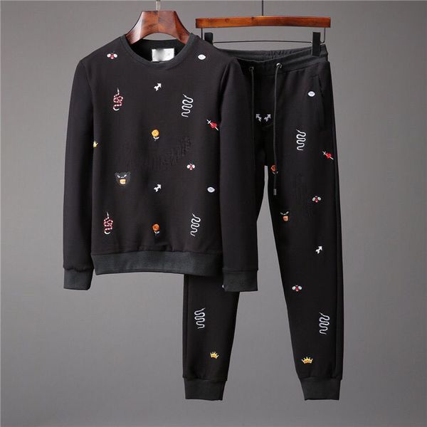 

men tracksuits fashion jackets suits mens hiphop style clothing set autumn streetwear winter sportwear coat jogger pants, Gray