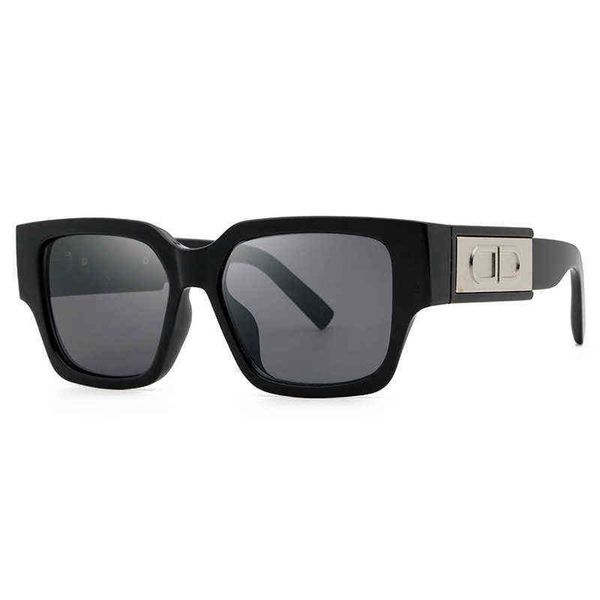 

sun glass new fashion small frame square men's and women's sunglasses, White;black