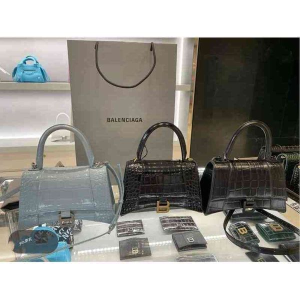 

designer bags balenciga hourglass bags balenciga correct luxurys handbags s bag alligator embossed handbag women's bag