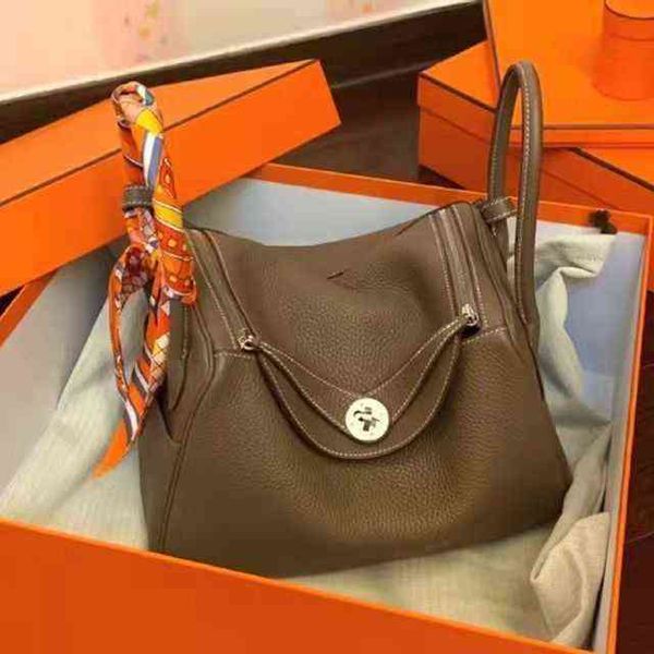 

bags herme crossbody lindys shoulder women's one diagonal messenger large capacity trend high appearance high-grade doctor's bag 2