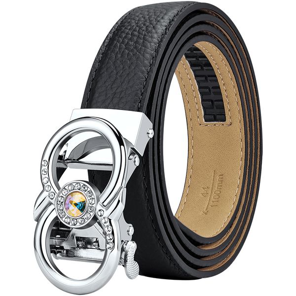 

innovative fashion women's belt simple all-match jeans casual belt, Black;brown