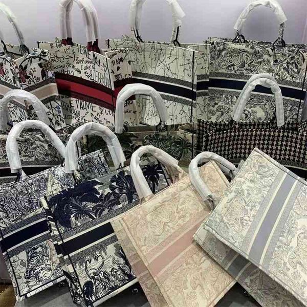 

classic customized animal totes bags embroidered word original large three-dimensional shopping bag handbag shoulder bag women's purses