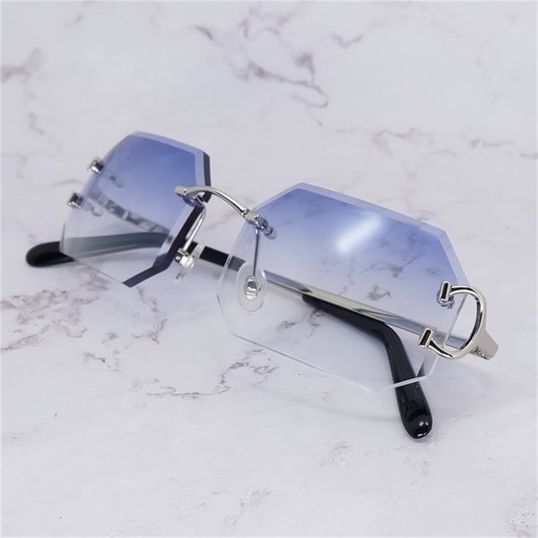 

custom diamond cut sunglasses men vintage shades for women authorized designer fashion french sun glasses polygons trending eyewear, White;black