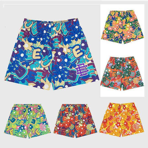 

men's t-shirts eric emanuel ee basic men's shorts women fitness sweatpants summer short pants gyms workout breathable beach bottom, White;black