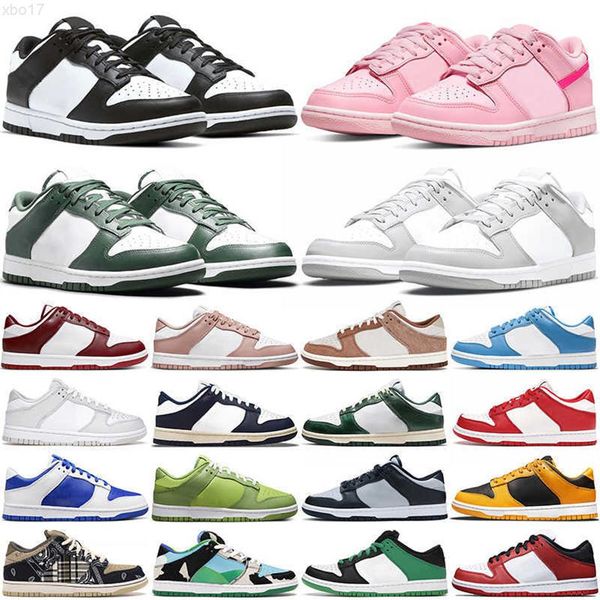 

senior 2022 sb dunks casual shoes mens womens triple pink panda mummy unc team green pandas men women trainers outdoor sports sneakers 232v, Black