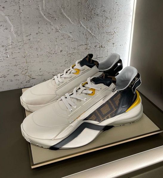 

casual-stylish luxury flow men sneakers shoes zipper runner sole sports man tech fabrics outdoor trainers calfskin leather man skateboard, Black