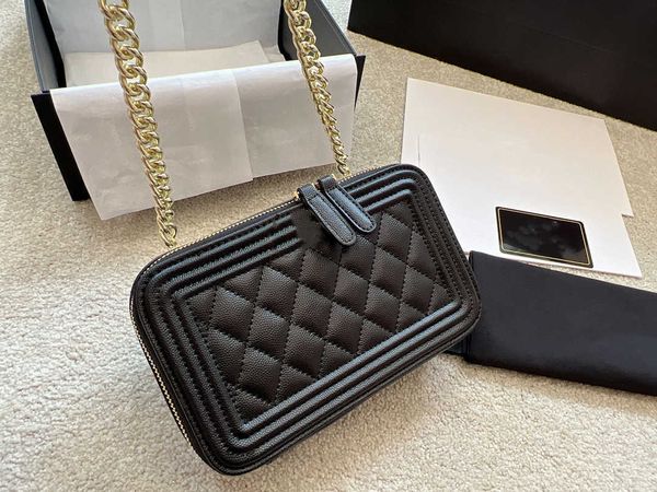 

classic women small square bag fashion bags shopping satchels luxury genuine leather hardware chain zipper crossbody satchel woman messenger