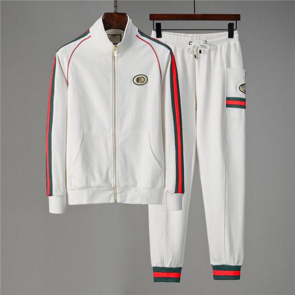 

new men tracksuit sweat suits sports suit hoodies jackets tracksuits jogger jacket pants sets jacket sporting -3xl, Gray