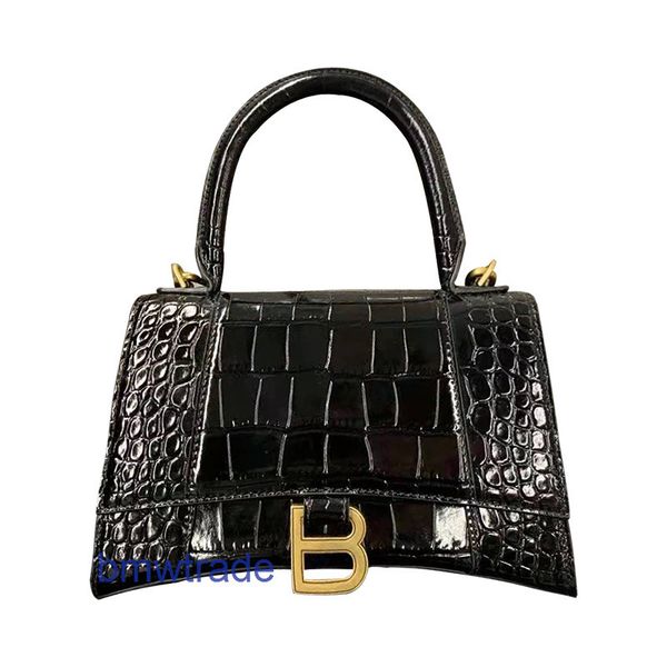 

luxury designer handbags balencaigas's hourglass bags ladies shoulder crossbody french minority bag 2022 new fashion high sense hourgla