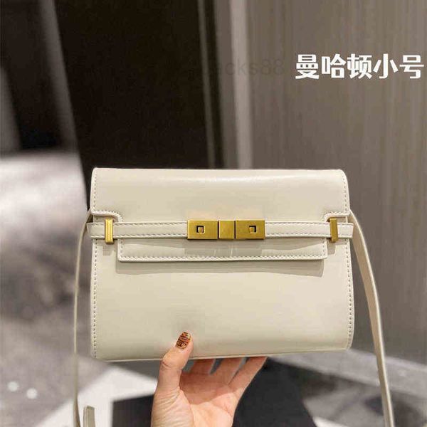 

manhattan evening bags handbag paris designer brand luxury shoulder bag siant lourent women's trendy leather retro versatile lady purse