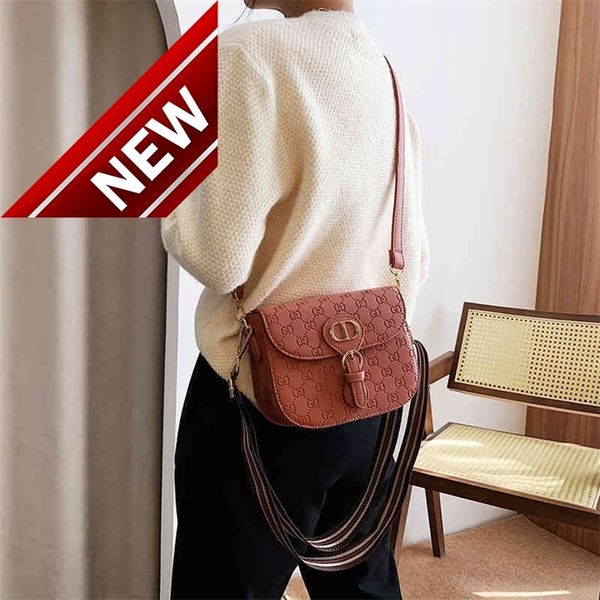 

60% off trendy bags 2022 new digner handbags bags saddle autumn trend embossed single shoulder msenger insgsie