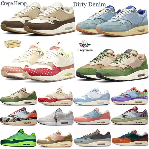 

running shoes max 1 87 men dirty denim crepe hemp far out heavy light madder root oregon duck mens women trainers outdoor sports sneakers