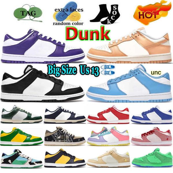 

unc sneakers dunks low casual shoes shimmer harvest moon medium curry light smoke grey varsity green trainers sports men women320f