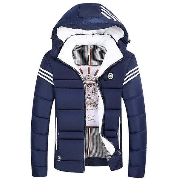 

2017 winter mens thick jacket coat male warm velvet fleece fur jackets parka men casual hooded outerwear parkas plus size 5xl215m, Black;brown
