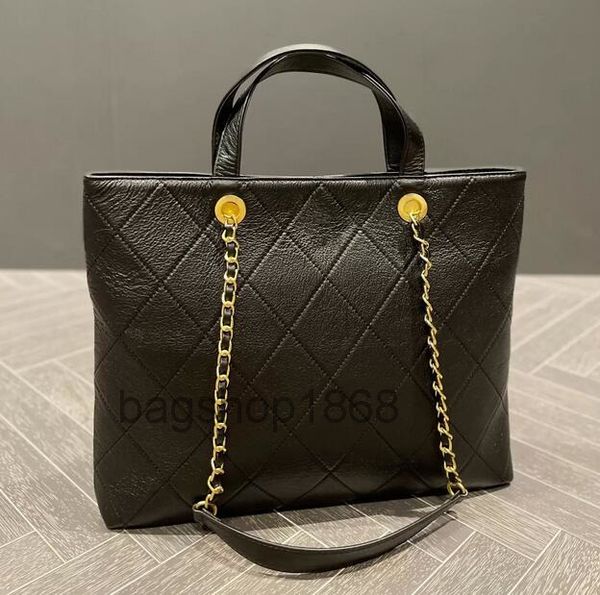 

22s designer bag black classic calfskin totes shopping bag womens diamond quilted hardware chain crossbody shoulder bag designer luxury