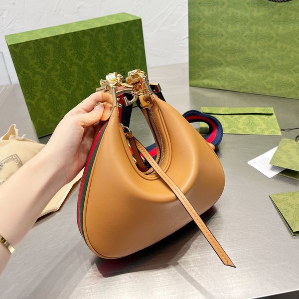 

5a fashion designer bags genuine leather material nylon straps embossed logo handbags