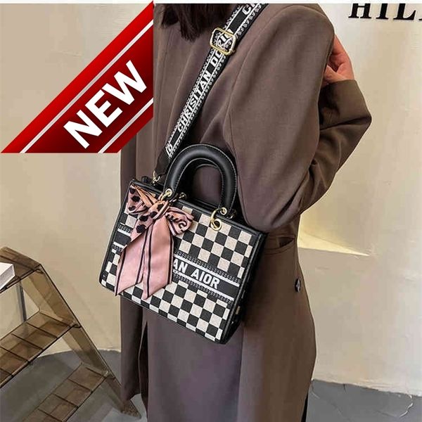 

60% off trendy bags 2022 new digner handbags dign french underarm female winter fashion lattice tote ins capacity4msr