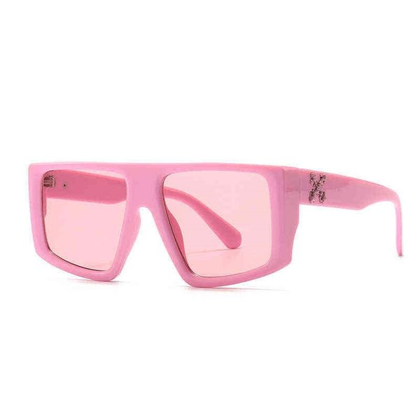 

sun glass 2022 new fashion snowflake large frame square men's and women's sunglasses personalized sunglasses, White;black