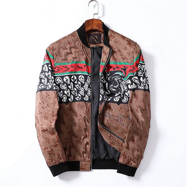 

designer mens jacket spring and autumn windrunner tee hooded sports windbreaker casual zipper fashion mens jackets clothing m-3xl tc0353, Black;brown