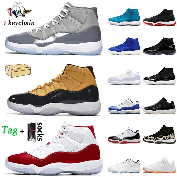 

jumpman 11 11s basketball shoes new fashion black yellow women mens trainers sports cherry cool grey high white bred dolphins concord blue c
