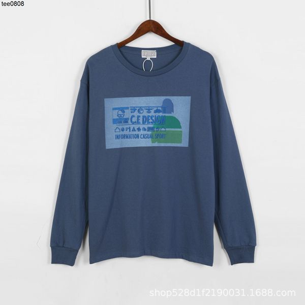 

women's boys and girls hoodies sweatshirts 2020 autumn new cavemptss blue dyed long sleeved sweater pharaoh's same fashion brand w, Black