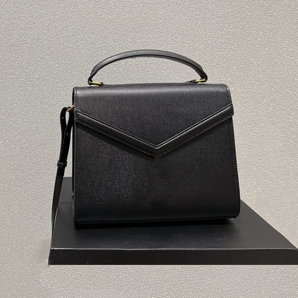 

cross body bag messenger shoulder shopping women bags handbags caviar genuine leather cassandra briefcase flip handbag purse fashion letters