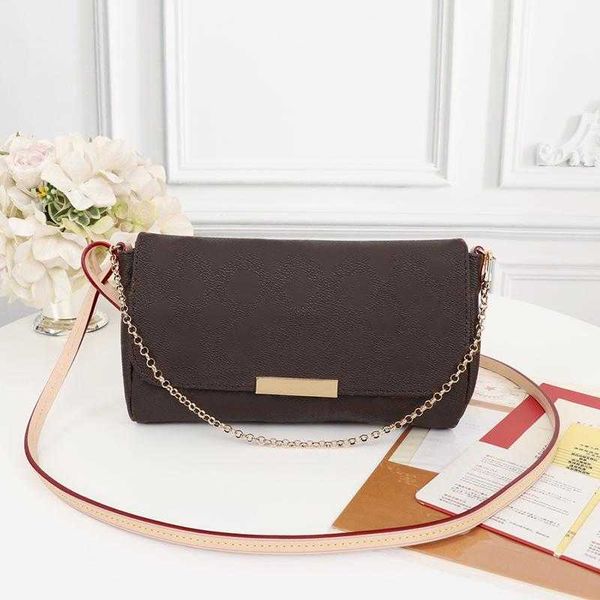 

lady tote famous bag m0nogram fashion genuine leather luxury designer handbag women crossbody shoulder bags favorite purse mm