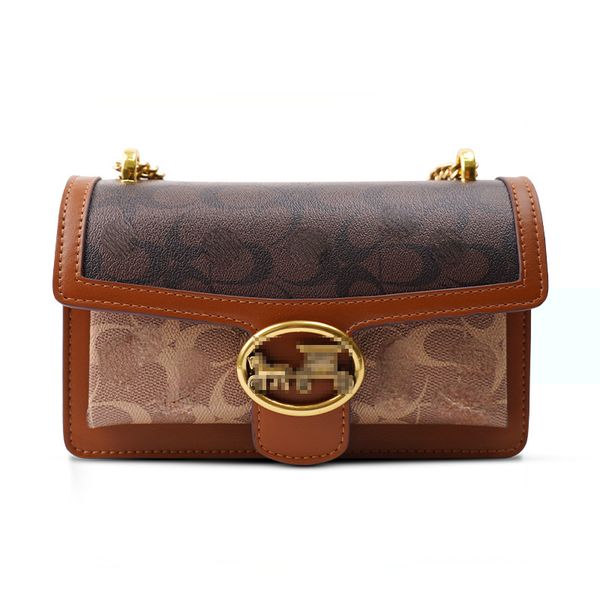

autumn new women's small square bag light luxury versatile one shoulder underarm bags
