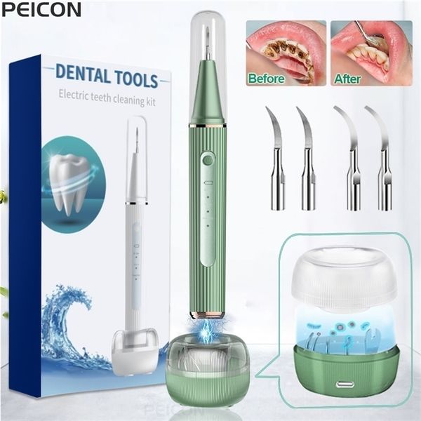 

other oral hygiene dental scaler for teeth tartar remover electric cleaner tooth calculus plaque ultrasonic stone removal 220916