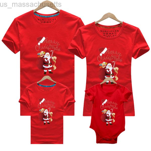 

family matching outfits mother daughter clothes family matching outfits christmas women men kids t-shirt baby rompers cotton short sleeve ca, Blue