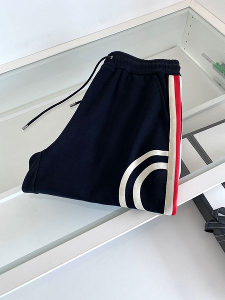 

new men's splicing craft shorts designer style fashion casual comfortable capris, White;black