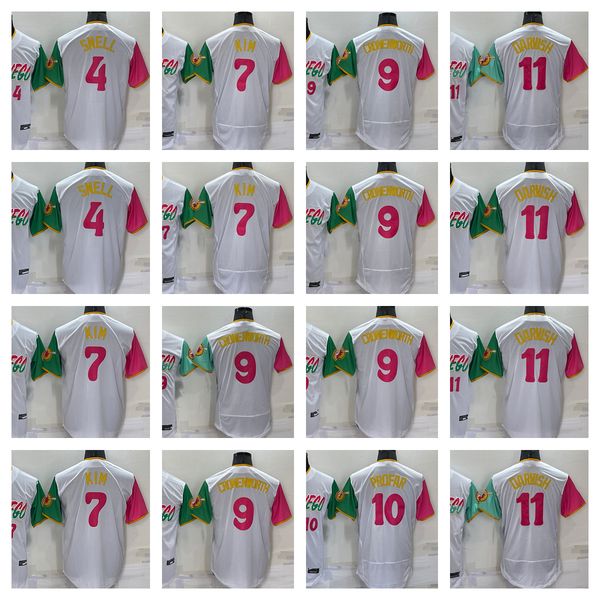 

2022 new baseball jersey 9 jake cronenworth 4 blake snell 7 ha-seong kim10 jurickson profar11 yu darvishblank stitched jerseys men size s--x, Blue;black