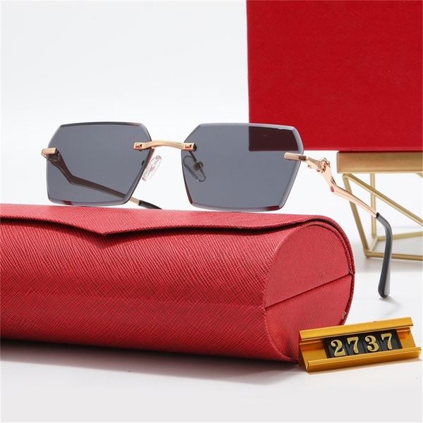 

sunglasses designer diamond metal frame hexagon rimless cut mens tone ladies luxury vintage outlet, White;black