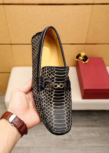 

men handmade loafers slip on designer male fashion designer dress shoes brand party wedding flats comfortable driving shoes size 37-47, Black