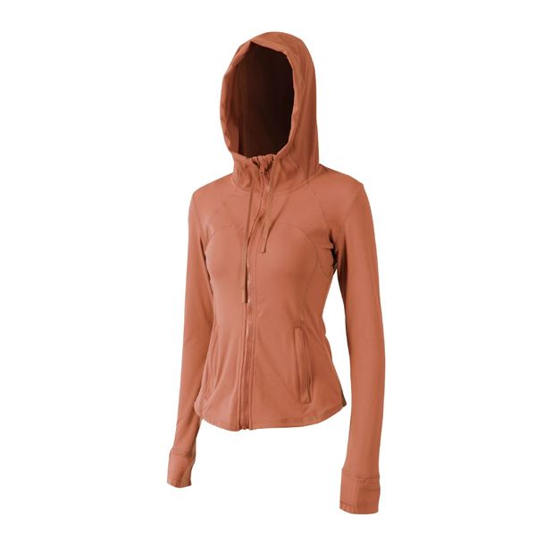 

yoga wear jackets hoodies sweatshirts zipper nylon womens pink jacket coats fitness orange hoodys long sleeve clothes yoga internation fashi, Black;brown