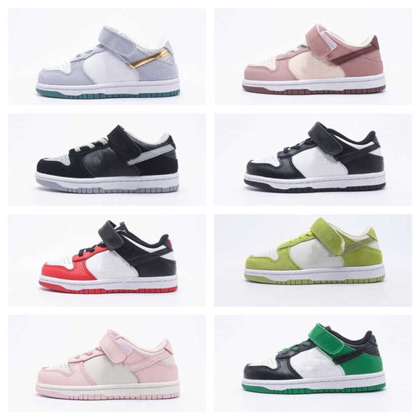 

kids sb zooms designer casual shoes retro low shadow pro hook & loop boys girls dunky running shoes white black panda sports sneakers youth