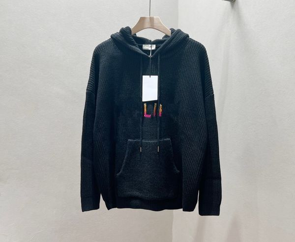 

21fw autumn winter italy paris sweater letter sweatshirt crewneck pullover high street men women fashion hoodie oversized 0917, White;black