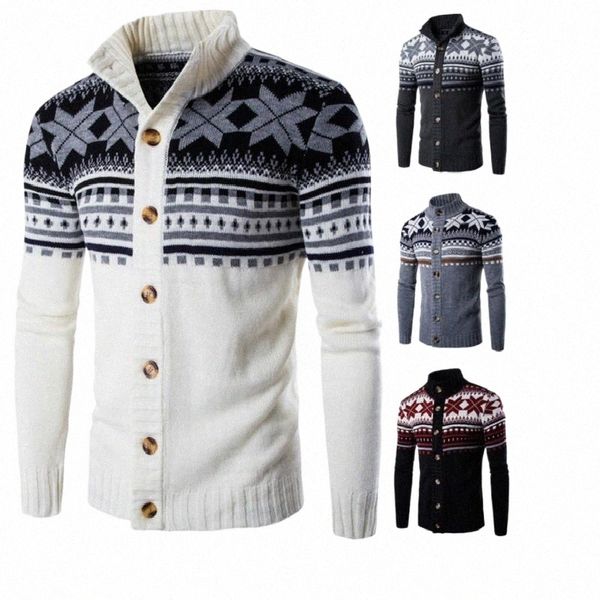 

men's sweaters 2021fashion sweater men cardigan autumn winter warm fashion single breasted jacket coat casual stand collar knitting u1i, White;black