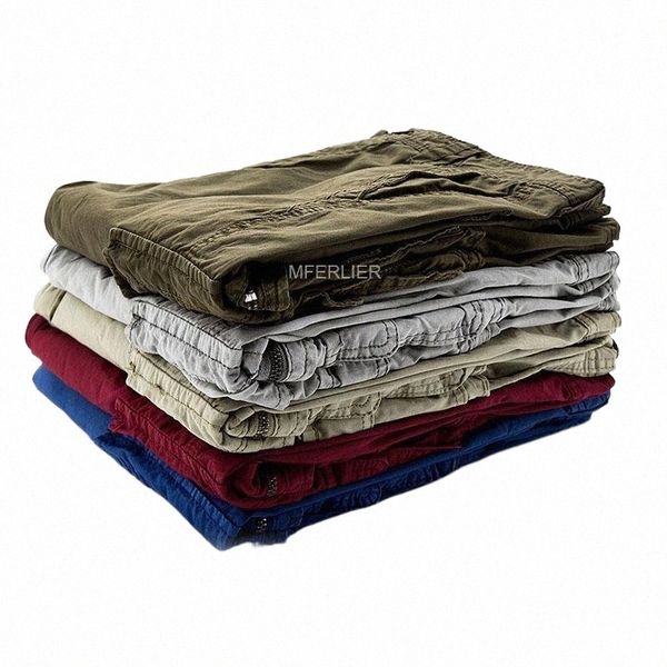 

men's shorts summer large size men cotton 46 48 8 colorsmen's k2hj#, White;black