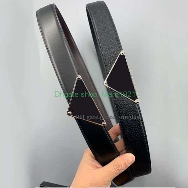 

fashion belts genuine leather men women designers inverted letter buckle popular jeans girdle coat waist belt dress waistband, Black;brown