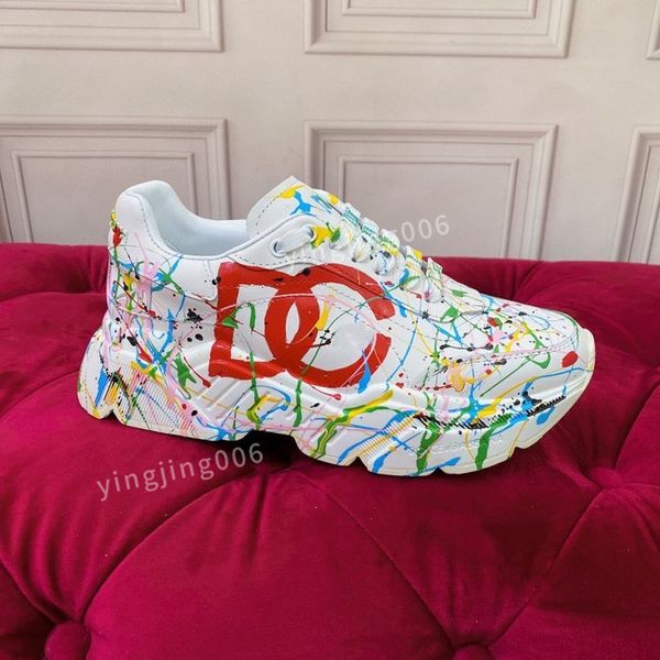 

2022 canvas luxurys shoe women shoes casual sneakers 34-41 designers tennis sneaker beige blue washed jacquard denim ace rubber sole embroid, Red;white