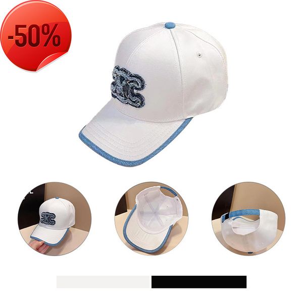 

designer brand new men's and women's hats cap outdoor sun shading tongue red casual fashion, Blue;gray