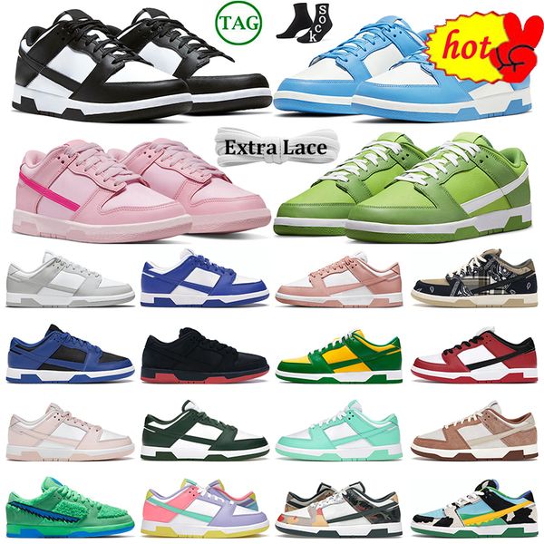 

boots casual shoes gai trainers sneakers triple pink rose whisper grey fog orange pearl georgetown unc for mens womens panda, Black