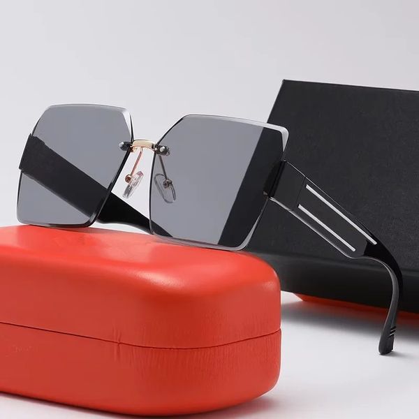 

fashion rimless sunglasses for women frameless shades luxury design retro sun glasses uv400 vintage eyewear, White;black