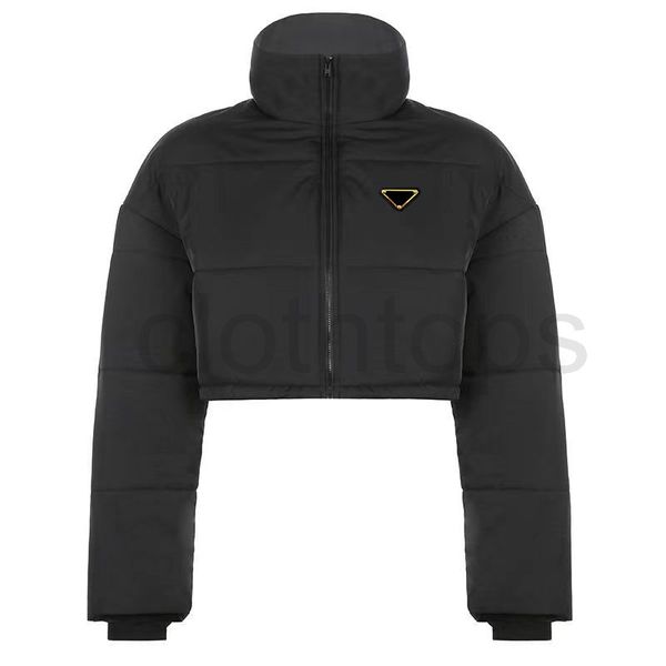 

womens jackets puffy woman down coats winter outwears designer lady slim jacket windbreaker short coat size ghgfxh, Black;brown